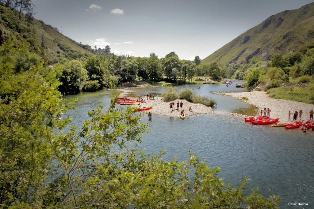 Río Sella a su paso por el oriente de Asturias